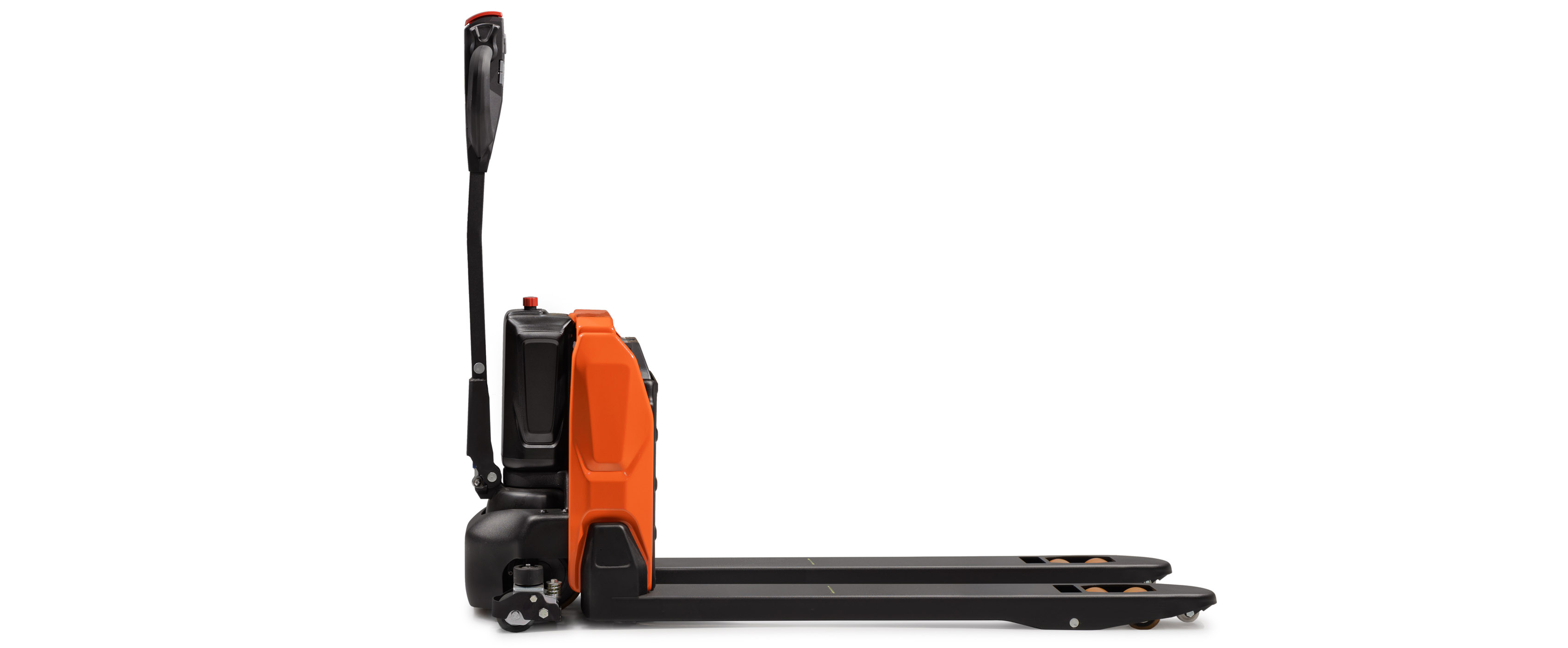 BT Tyro light-duty electric pallet truck LHE150 from the side