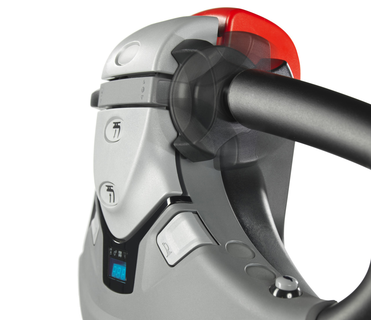 BT Staxio HWE handle detail shot