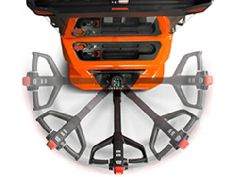 Excellent manoeuvrability