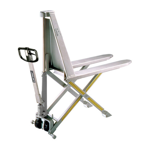 Hand pallet truck - Toyota aukšto kėlimo hidraulinis vežimėlis Inox - Main image